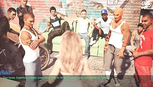 AWAM - Sophia got fucked by bbc in the alley