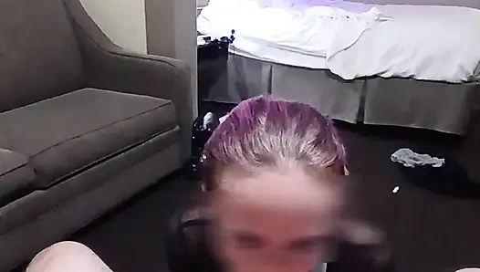 Soccer player gets nasty after winning the game and gets creampied twice, worships a big cock, and gets her pussy ate.