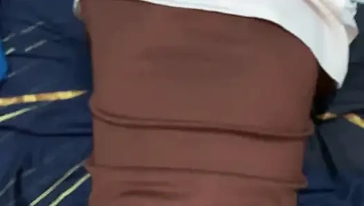 Einen hijab in deinem mund zu tragen