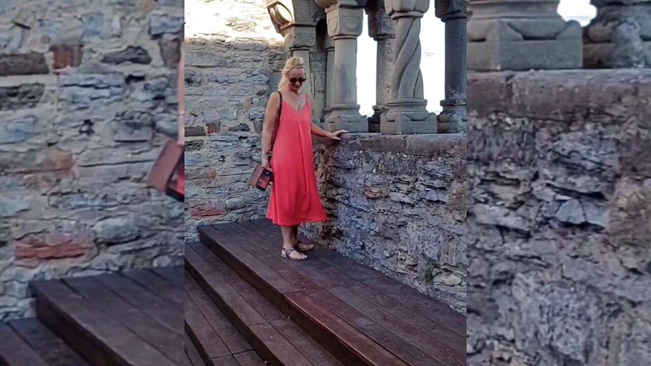 Beautiful Blonde Mature Wife Enjoys Sex in Heels