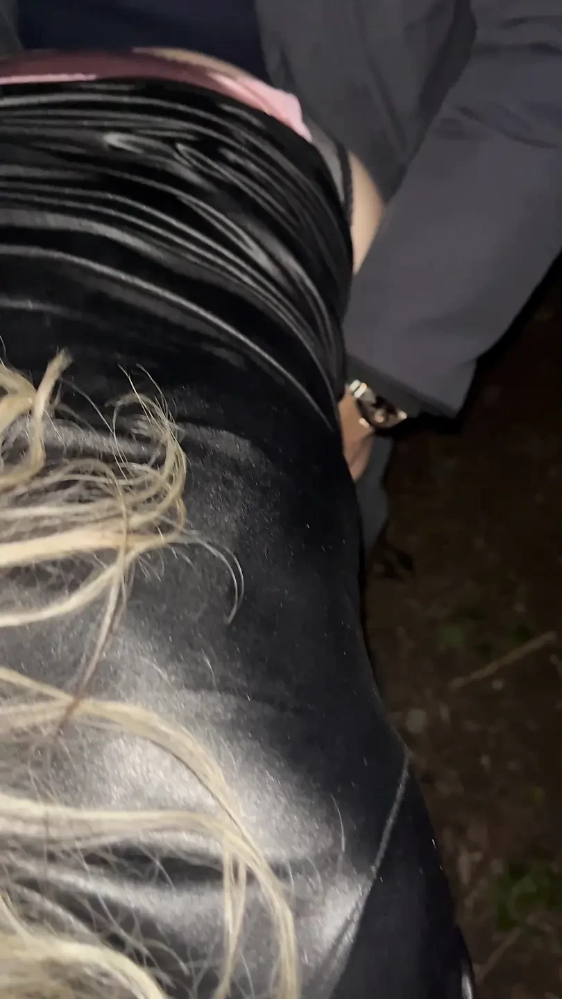 Wife dogging woods