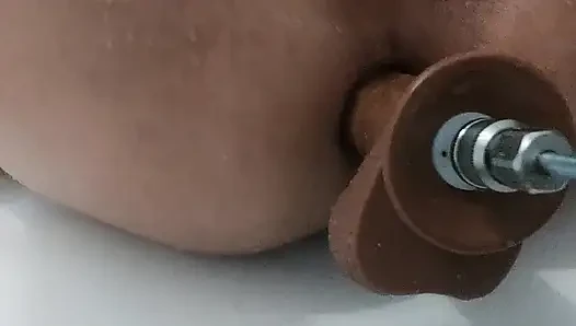 Solo games in the shower anal gay fuckmachine