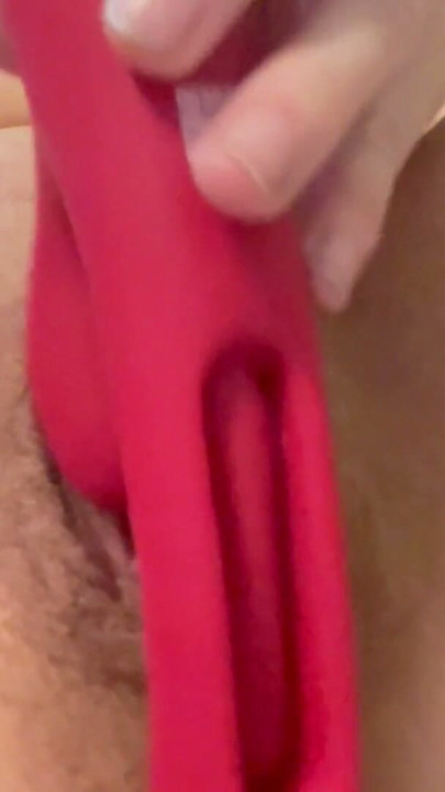Cheating MILF touching herself ,  thought he would never get out of the room and leave me alone so I could destroy myself | Clip 1