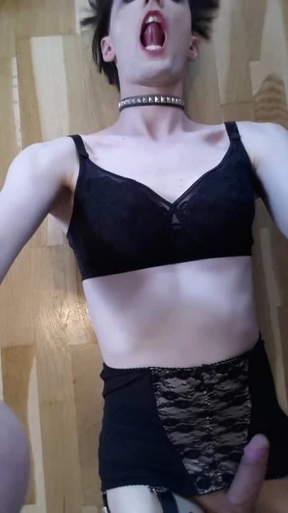 Sissy on the floor