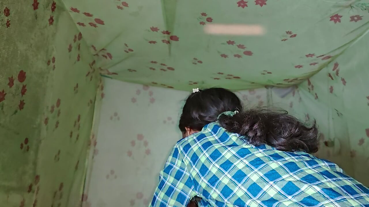 After a long time hard sex with loud moaning with Virgin college girl
