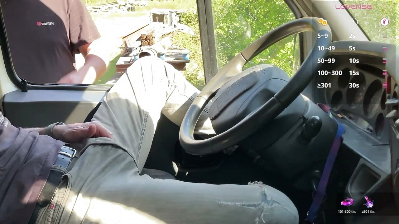 Hot Daytime Truck Encounter