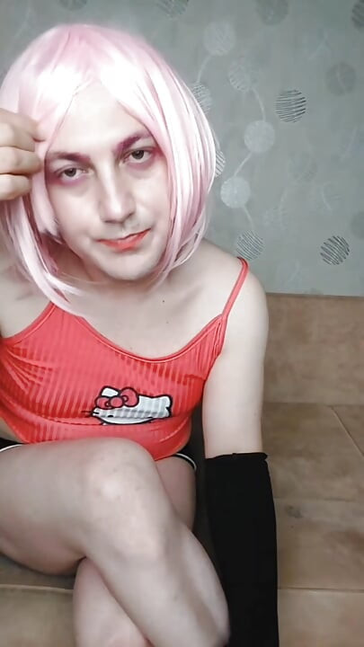 Cute Shorts Cowgirl Sissy Smooth Legs Big Booty