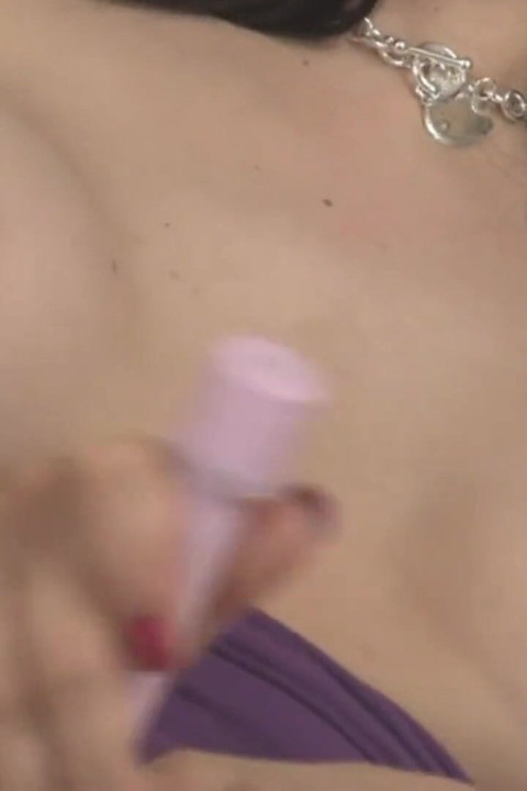 Sexy girl stokes her clit till it drenches in pussy juices