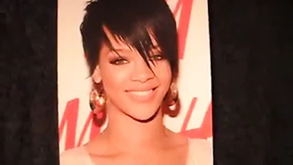 Cumshots üzerinde rihanna #1