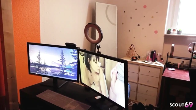 German Step-sister Maria Saint Caught Watching Porn and Seduce to POV Fuck