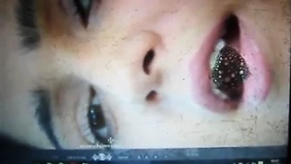 charmi split cum