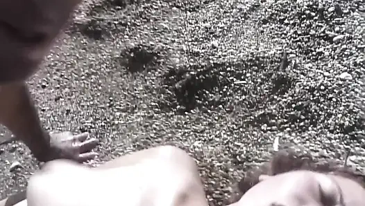 Selma Rides Ahmet’s Hard Cock at the Turkish Coast