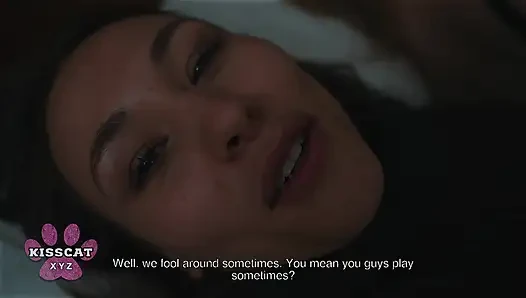 Step Sumiko Smile Rides Step Secretly Before He Cums Inside Step in Shared Hotel Bed
