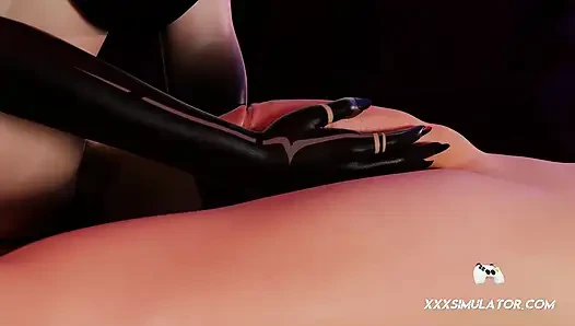 Memek Arlecchino digodain dan dientot habis-habisan sampai muncrat