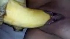 Gril Spiel mit indischem Video Banane xxx