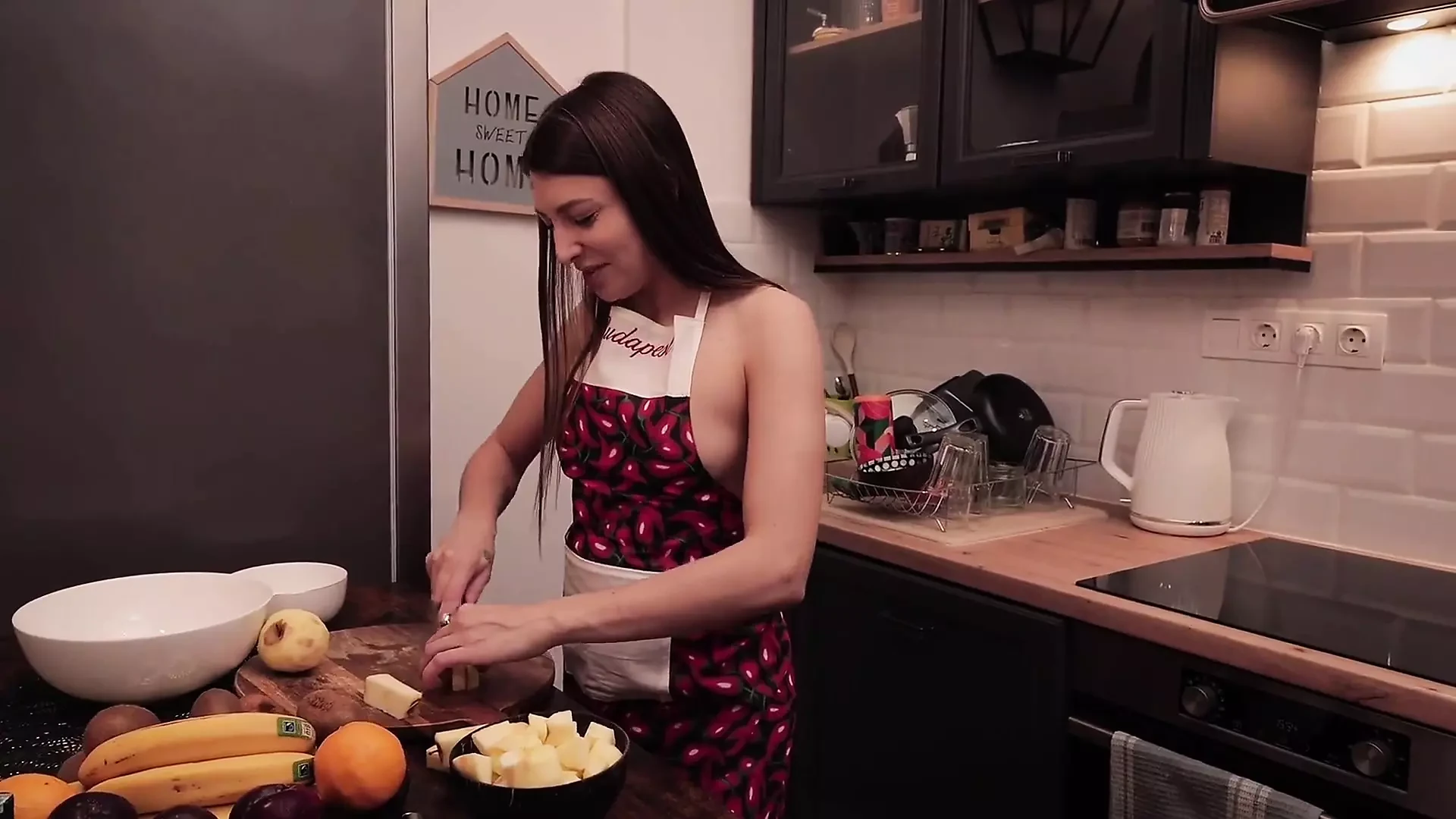 Solo Cooking Scene