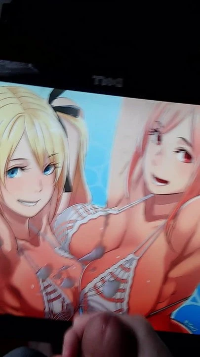 Cum Tribute - Marie Rose and Honoka (DOA)