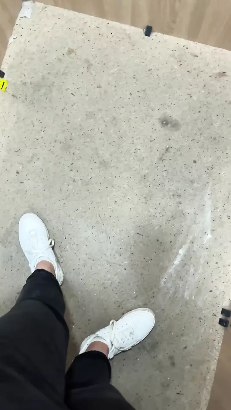 Walking in Sports Shoes