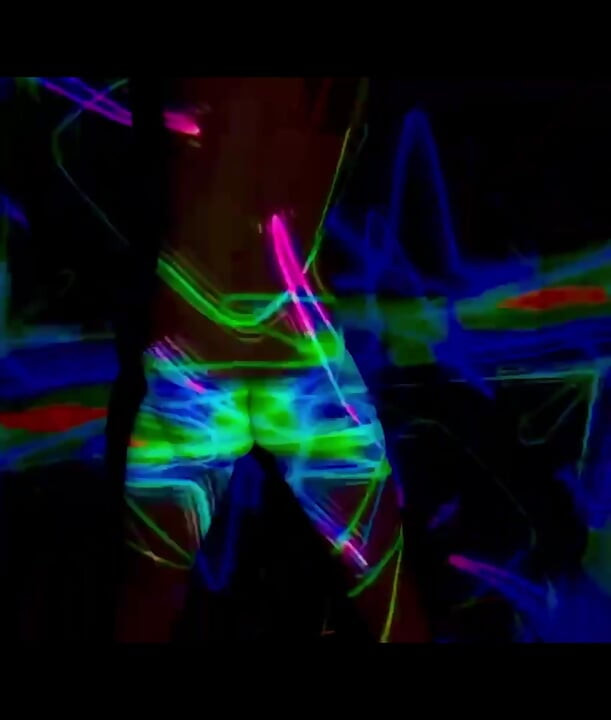 Naked disco girl