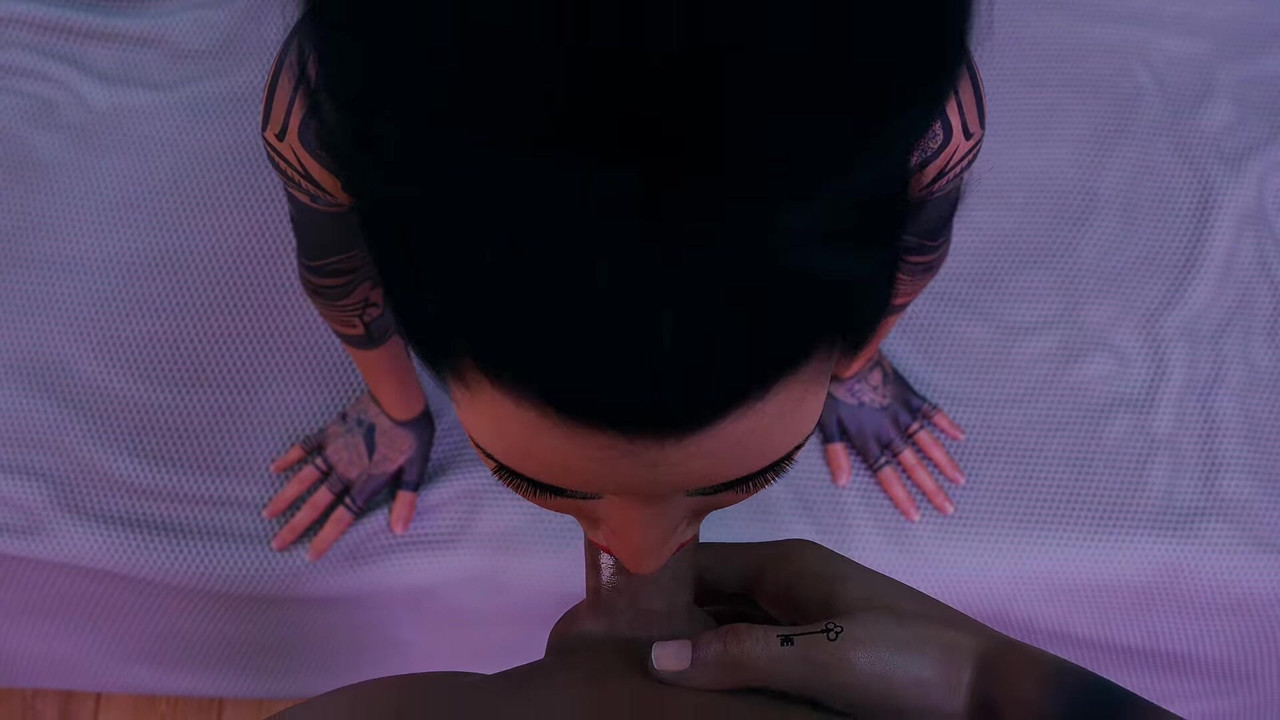Gamingtree fuck his tattoo pussy in different style