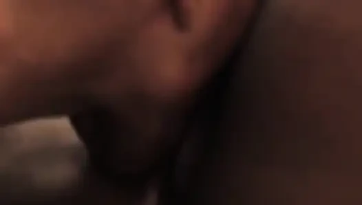 Sloppy Pussy Eating Session with Tongue Deep Inside
