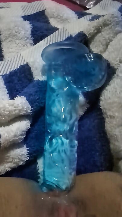 New Dildo Anal Fuck MILF GILF Solo Homemade Squirt