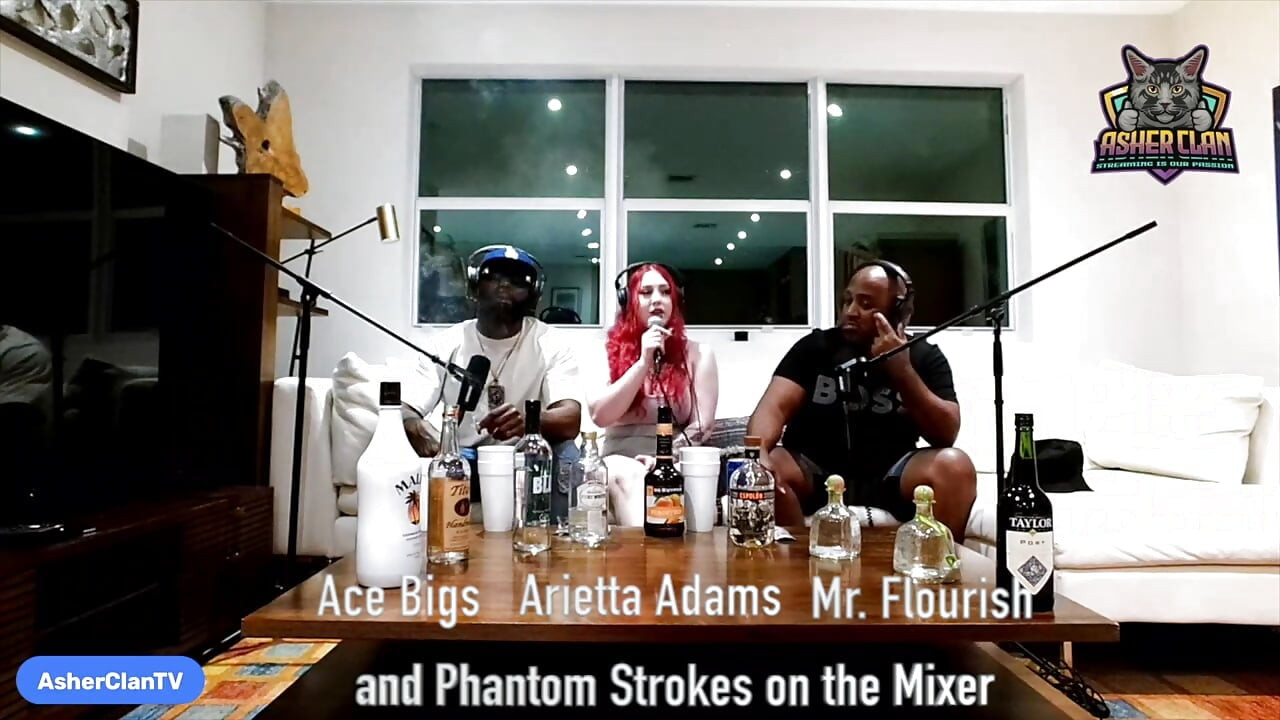 Adult Star Podcast with Arietta Adams Hosted by Mrflourish and Ace Bigs