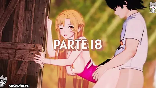 Schwert-Kunst online Die falle des Atems, die magie PARTE 18