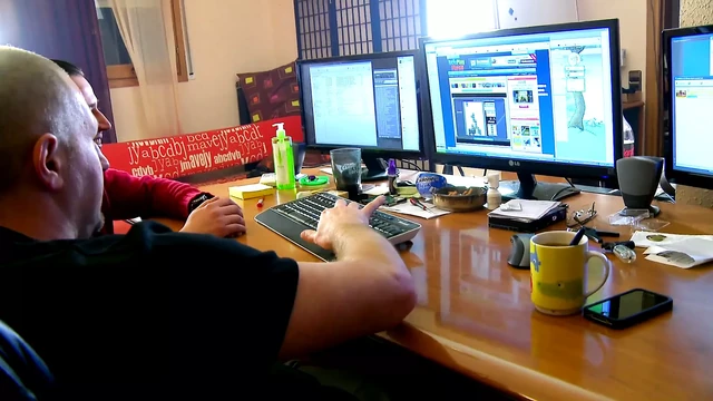 Office girl fucks and fingers for boss