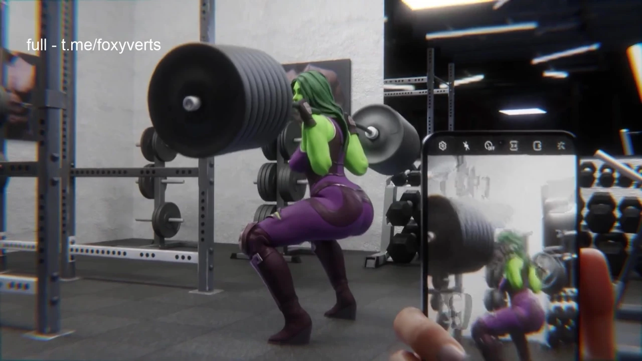 O Hulk spor salonu çiftleşme basını