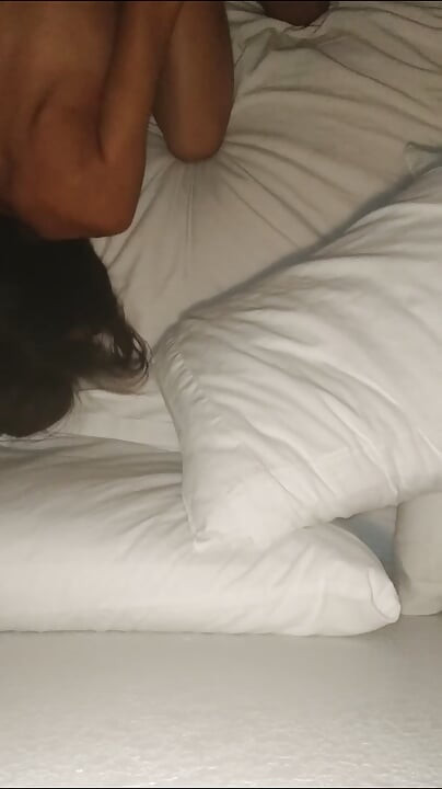 Plowing her from behind