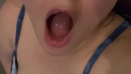 RISKY PUBLIC BATHROOM MASTURBATION AFTER SAUNA