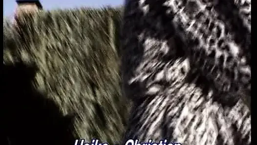 Sexy German blonde slut rides dick like a pro in front of a horny cougar