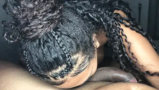 This perfect black woman sat very tasty on the dick