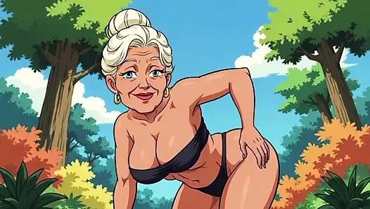 Ai Cleavage Cartoon MILFs