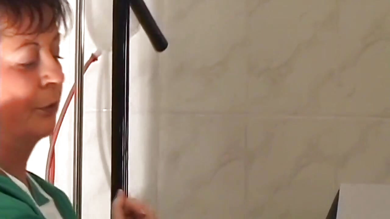 Mature Nurse Drains Her Patient Dry During Exam