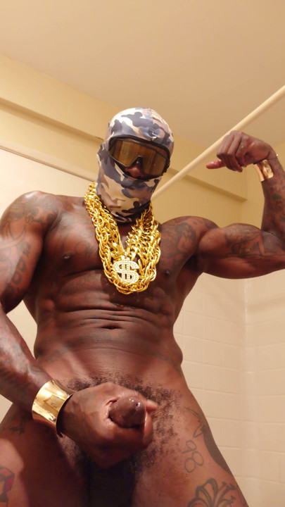 BBC Worship Hallelujah Johnson ( Eddie Ray Ruth U.S Marine Stroking Huge Cock Cumming ) Google Jeremiah McPherson Huge Monster C | Clip 1
