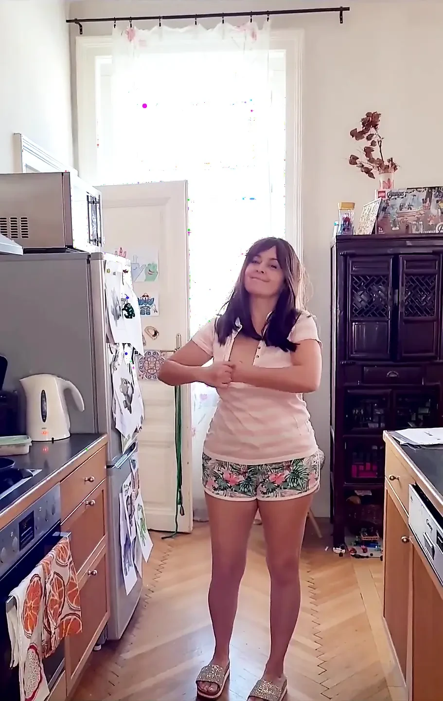 Kitchen BJ & Cum