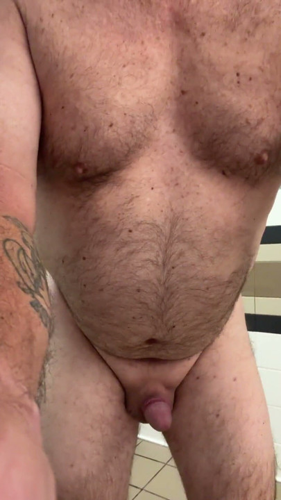 Luvbennude Has Some Fun in a Public Bathroom | Clip 3