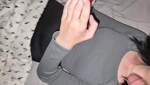 18 year old club girl did not expect to have an orgasm this night.