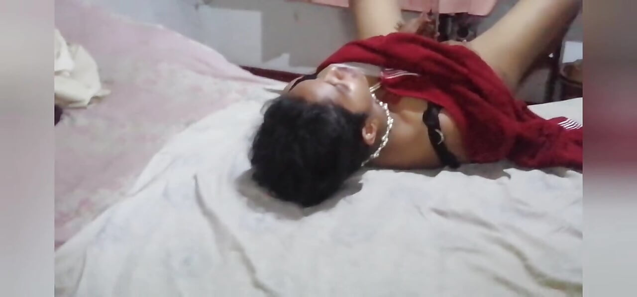 ep1 Desi stepmom found cam of stepson and she strips for him to see Pussy Show Begins Laying on the bed starts boobs job seduced