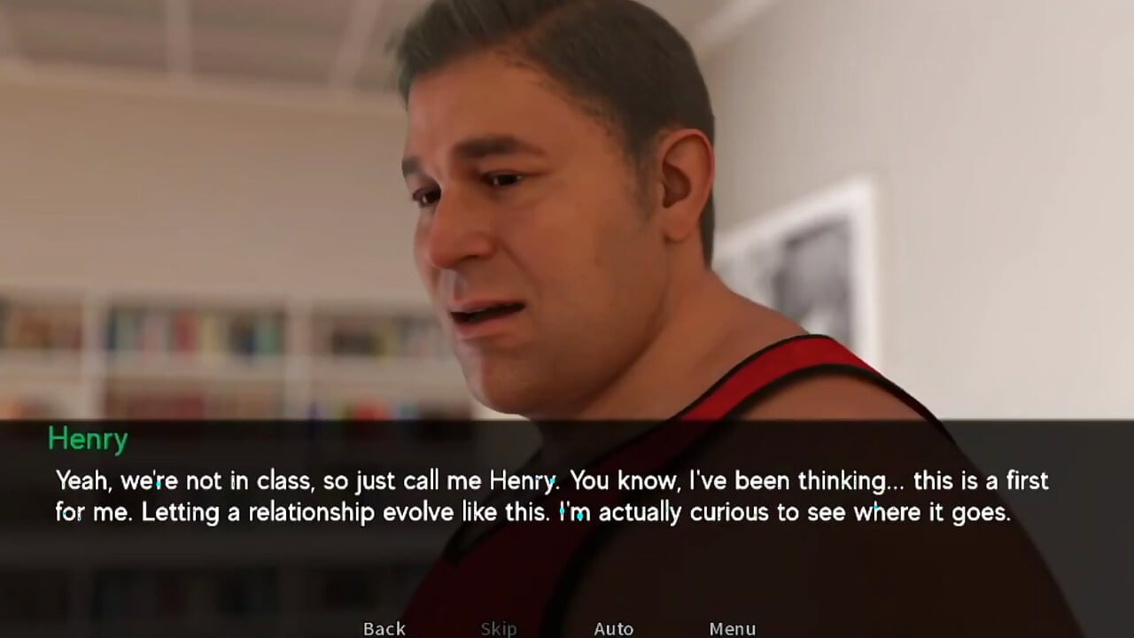 Your shy old mature teacher has his young fuck.