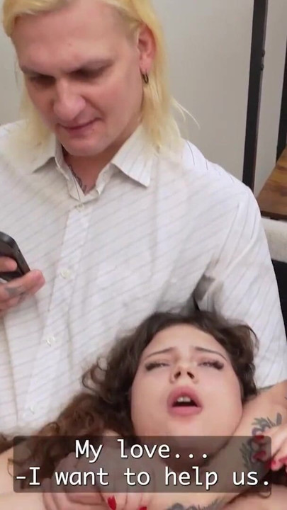 HUNT4K. Lütfen, kız arkadaşının bir yabancının yarağını nasıl emiyor filme çek | Klip 2