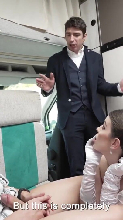 BANGVAN - Perverted bride Marica Chanelle cuckold sex | Clip 1