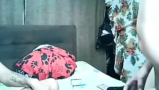 My friend's girlfriend has a beautiful ass and I end up fucking her really hard in secret