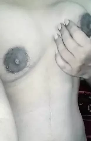 Boobs pressing self