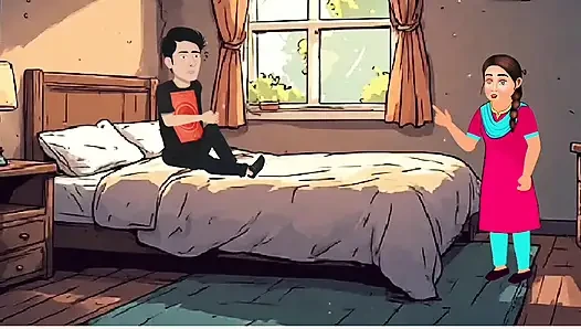 Toket besar bhabhi India disetubuhi sepanjang malam oleh paman tetangga