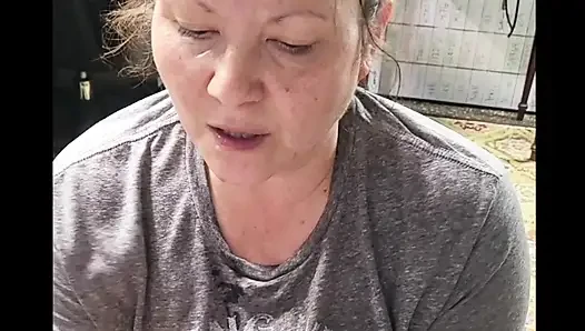 Super sexy cock sucking goddess loves tasting his cum she cums over and over loud orgasms with his cock fucking her face