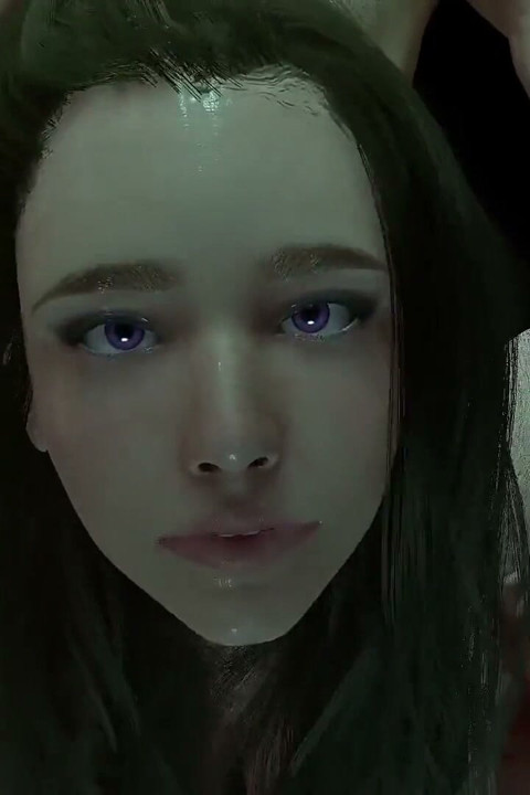 Cute brunette girl loves anal standing up with her hands pulled back : 3D porn