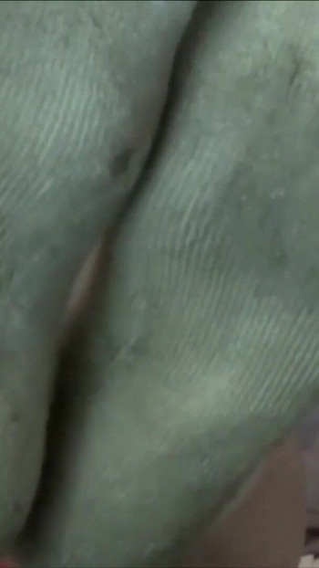 Stunning moment from "My Dirty Sweaty Socks & Feet Need To Be In Your Face"